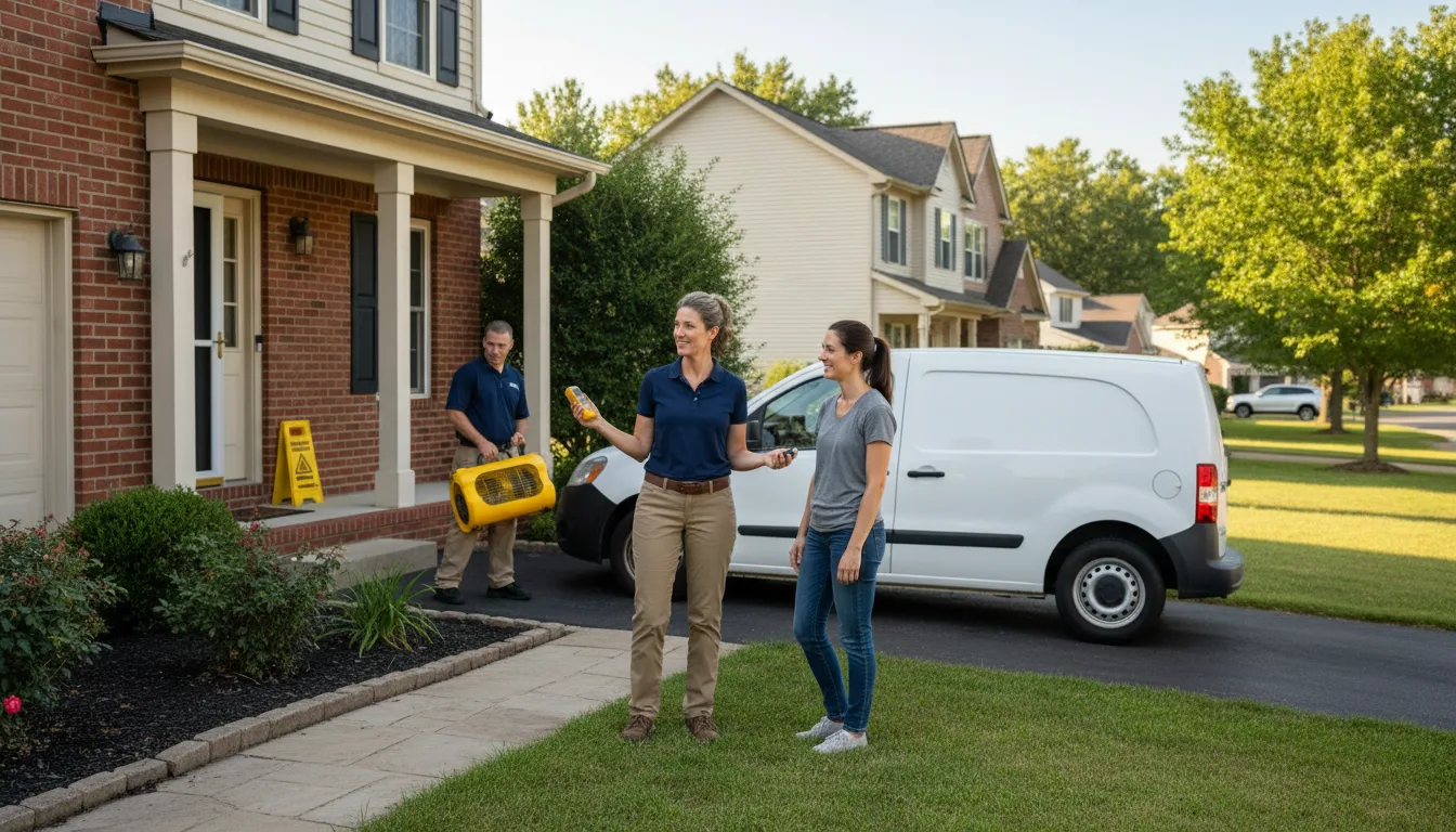 Water restoration image for Dehumidification And Cleanup Services in Bethel, CT
